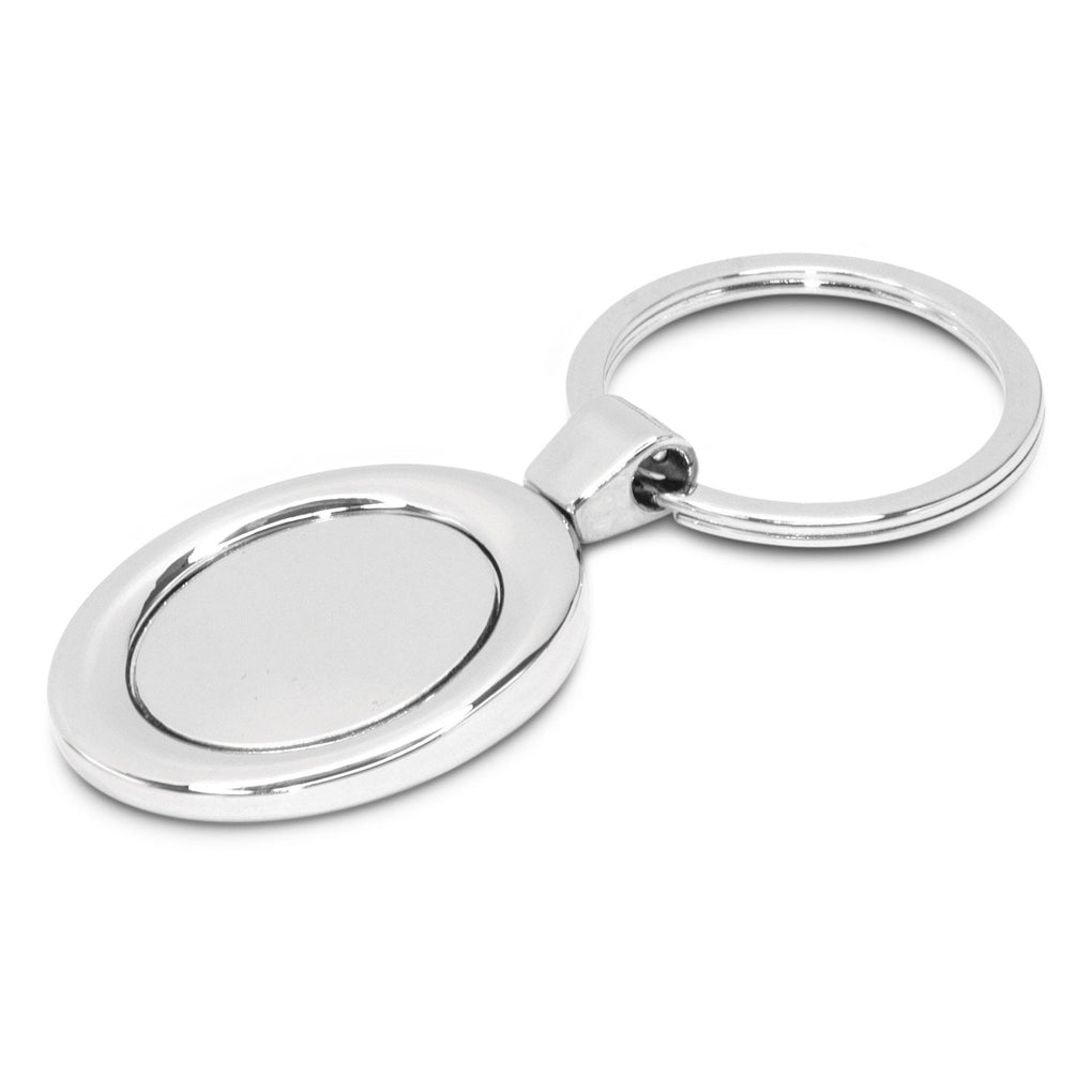 BWP Oval Metal Key Ring