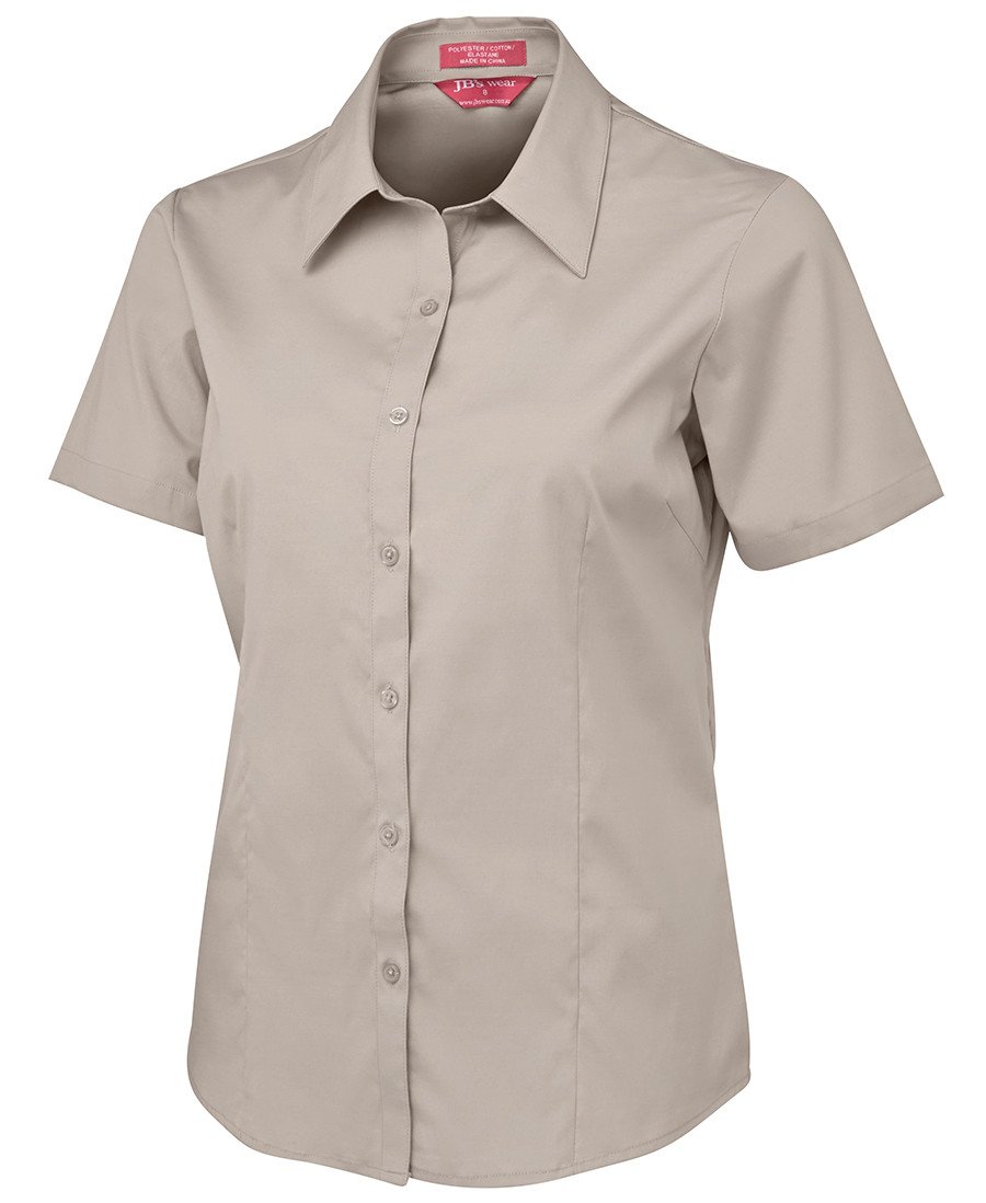 BWC4PLUS Ladies Urban S/S Poplin Shirt