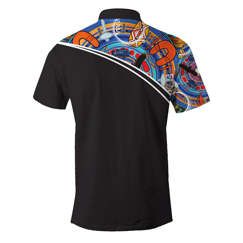 Ancient Knowledge (NAIDOC 2023) - Men's Corporate Polo Shirt (Min 20* Units)