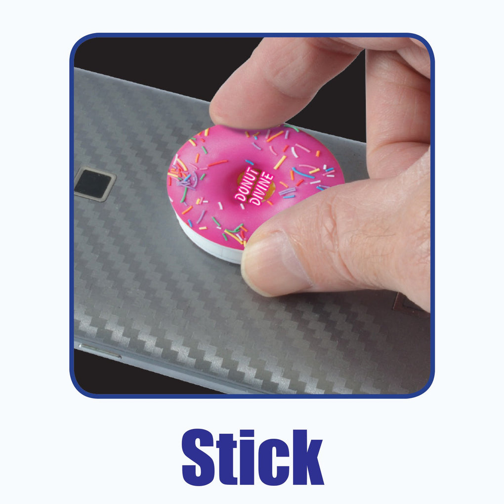 custom phone pop grip stick example