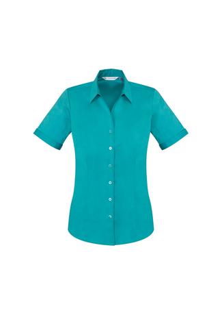 BWS770LS Ladies Monaco Short Sleeve Shirt