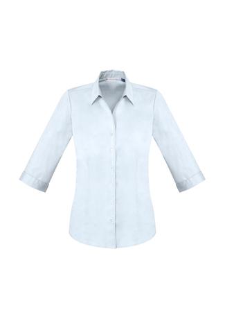 BWS770LT Ladies Monaco 3/4 Sleeve Shirt