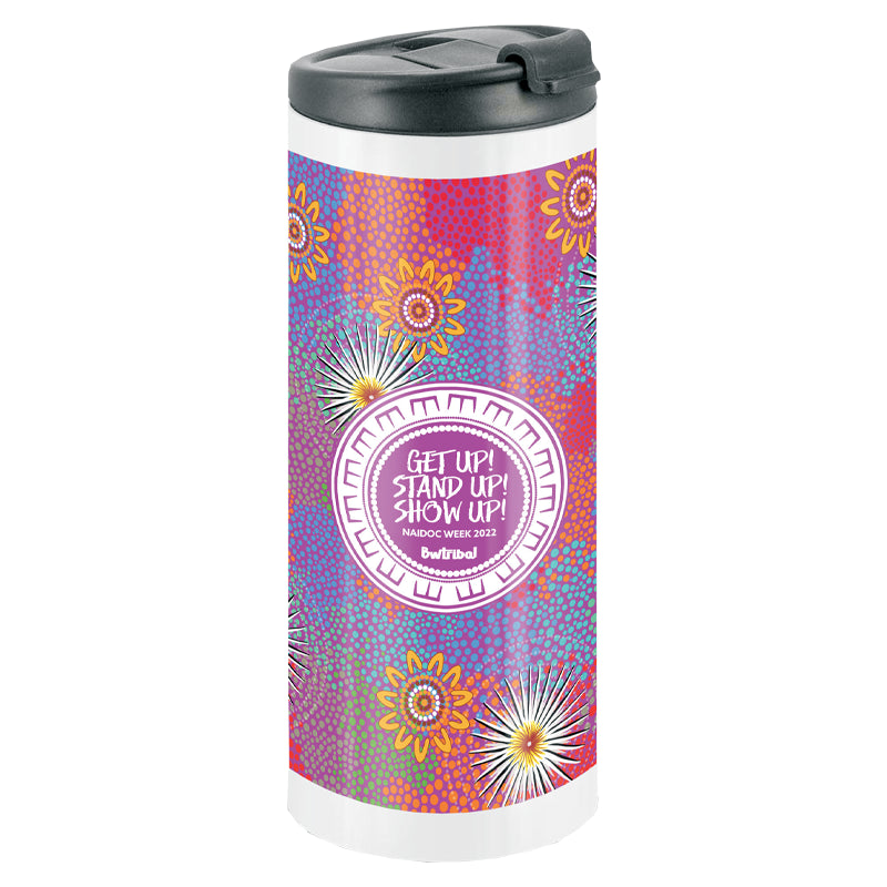 NAIDOC 2022 Corporate Coffee Vacuum Cup Get Up - Constitutional Change