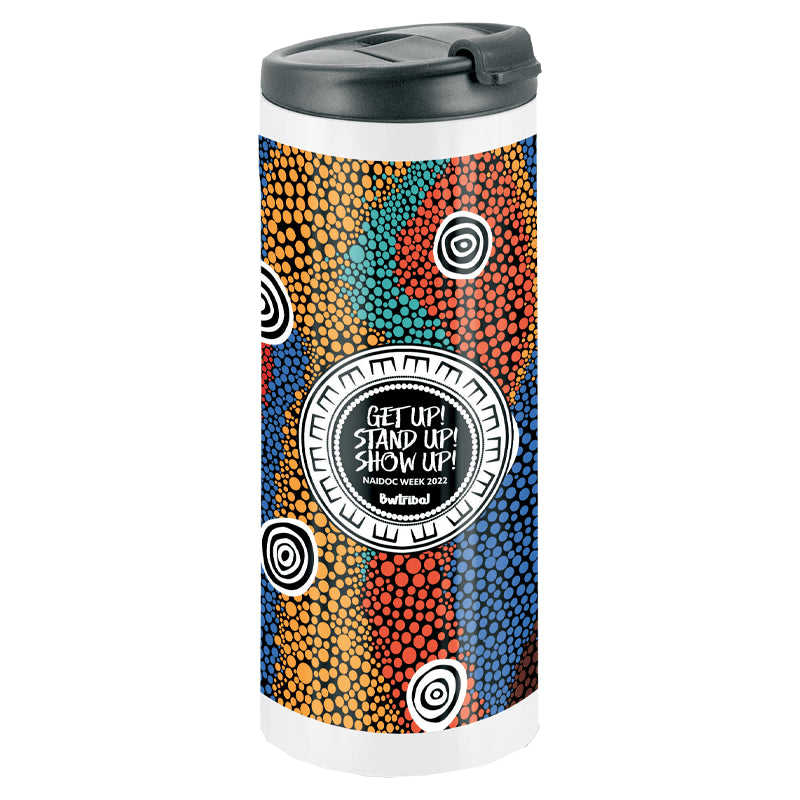 NAIDOC 2022 Corporate Coffee Vacuum Cup Show Up - Truth Telling
